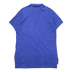 POLO RALPH LAUREN Polo shirt L Blue cotton Small pony embroidery
