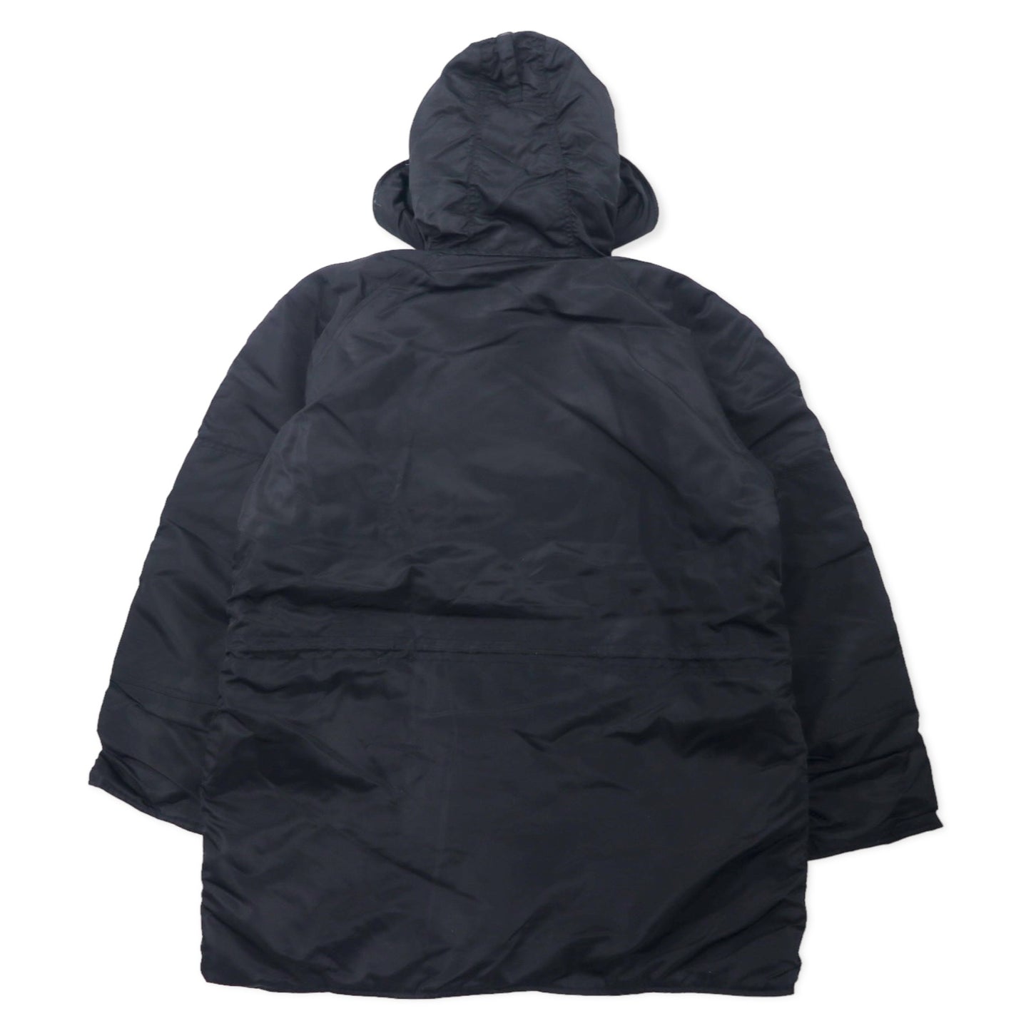 US ARMY N-3B フライトジャケット L ブラック ナイロン ミリタリー PARKA. EXTREME COLD WEATHER 3553-954-2121 Master Jim