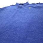 POLO RALPH LAUREN Polo shirt L Blue cotton Small pony embroidery