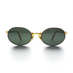 Ray-Ban Oval Sunglasses, Gold, Tortoiseshell, Metal, RB3007, W2188