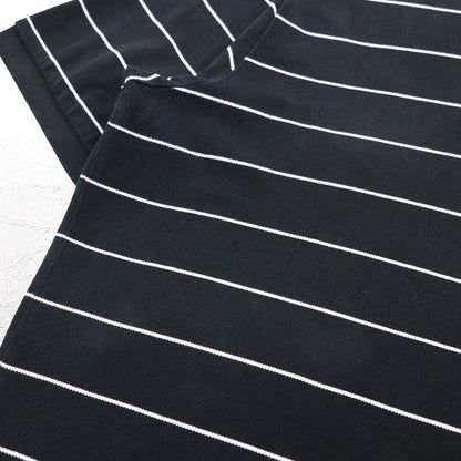 Polo by Ralph Lauren 90年代 ボーダー ポロシャツ 2XL BIG ビッグサイズ ブラック 鹿の子 スモールポニー刺繍