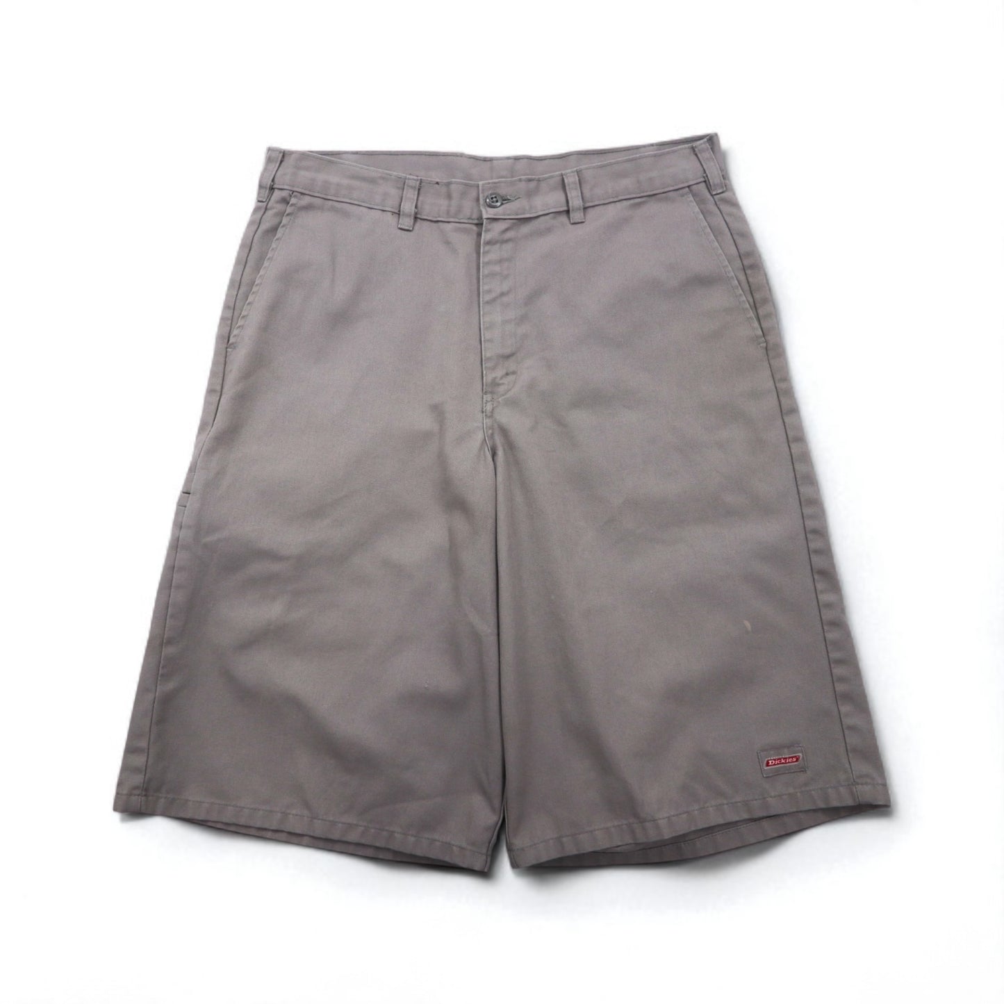Dickies T/Cツイル ショート ワークパンツ ハーフパンツ L グレー ポリエステル コットン 7134838