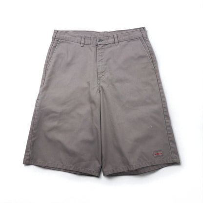 Dickies T/Cツイル ショート ワークパンツ ハーフパンツ L グレー ポリエステル コットン 7134838