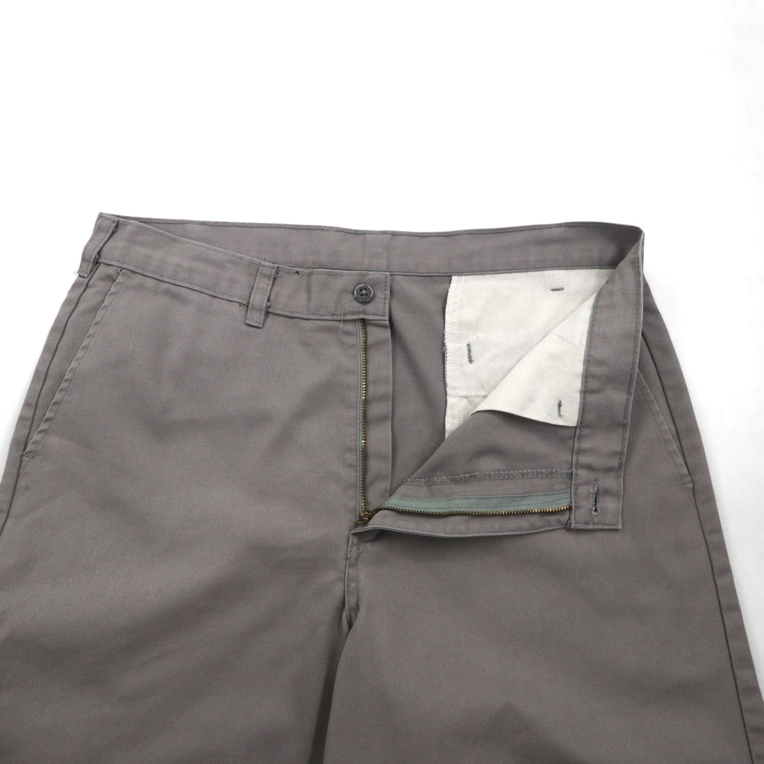 Dickies T/Cツイル ショート ワークパンツ ハーフパンツ L グレー ポリエステル コットン 7134838