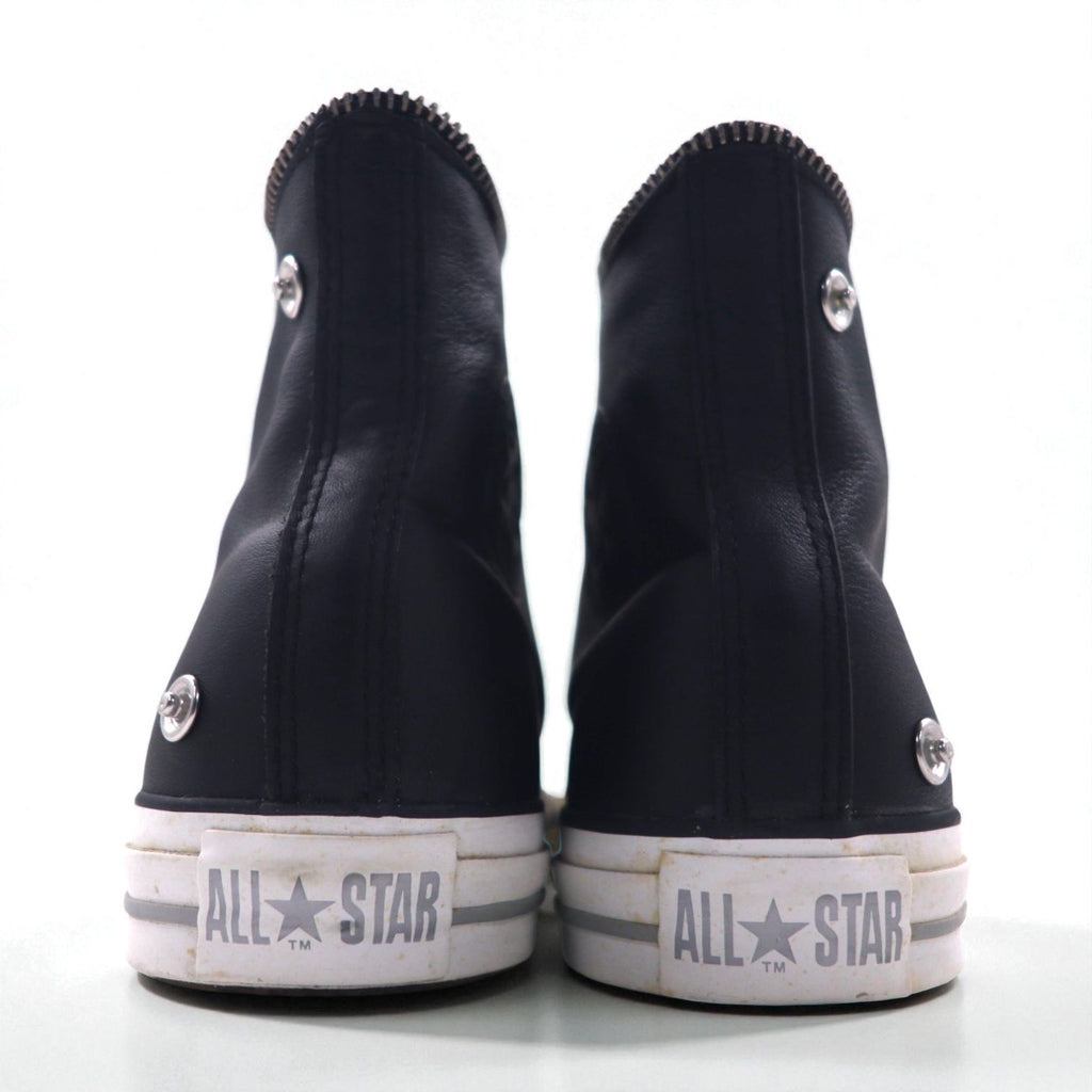 CONVERSE オールスター ジップ ハイ レザー All Star Leather Zip Hi ハイカットスニーカー 28cm ジップデザイン