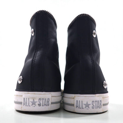 CONVERSE All Star Leather Zip Hi High-top Sneakers, Size 28cm, Zip Design