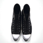 CONVERSE オールスター ジップ ハイ レザー All Star Leather Zip Hi ハイカットスニーカー 28cm ジップデザイン