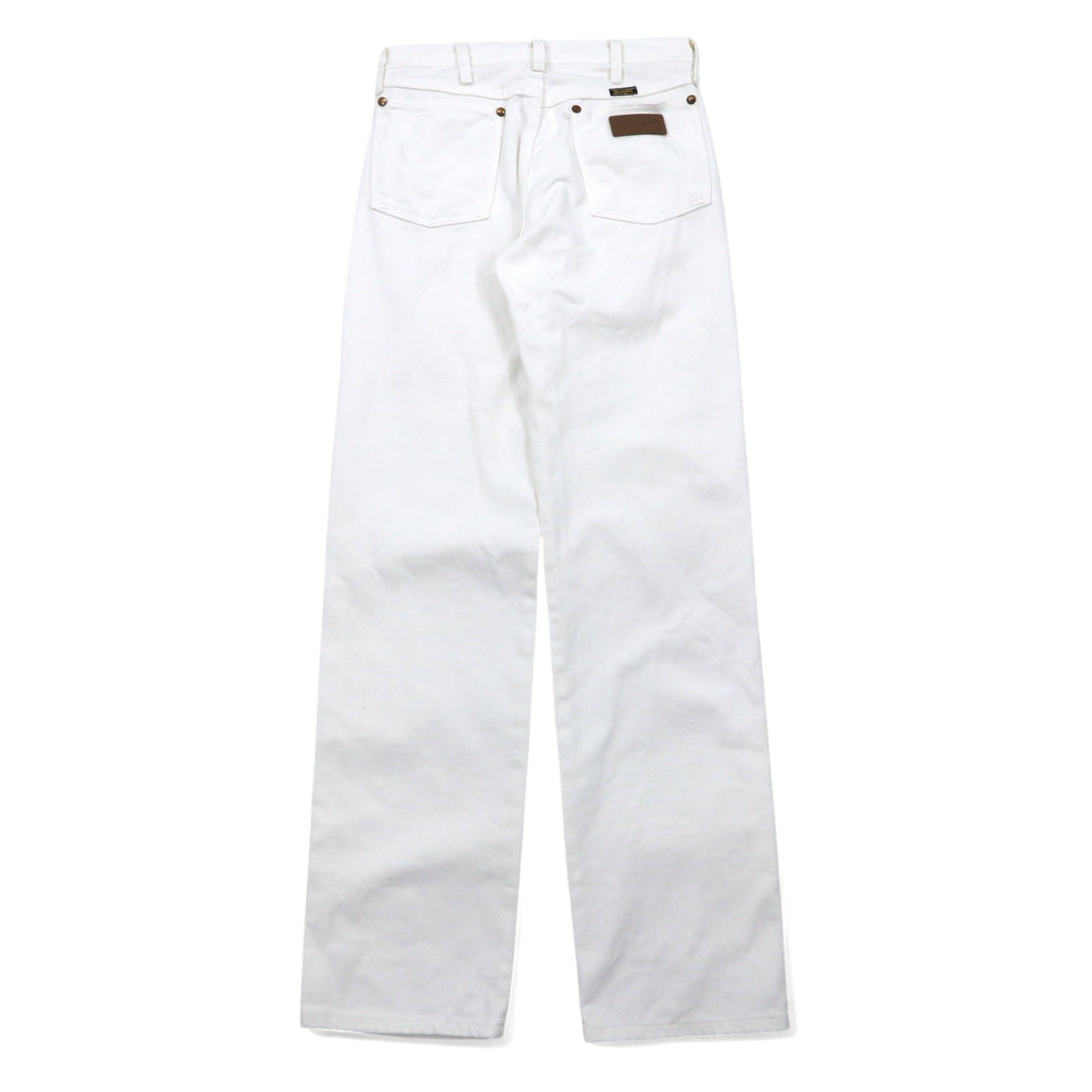Wrangler 90s USA Made White Denim Pants Size 28 Cotton 13MWZWI