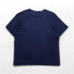 JOSTENS SPORTSWEAR 90年代 USA製 MLB INDIANS プリント Tシャツ XL ネイビー シングルステッチ