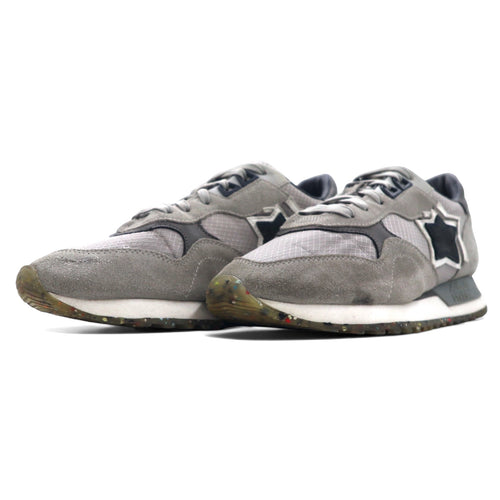 Atlantic STARS DRACO SNEAKER 27cm GRAY SUEDE LEATHER