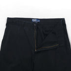Polo by Ralph Lauren 90年代 ワイド チノパンツ L ダーク ネイビー コットン