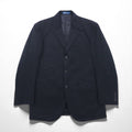 Polo Ralph Lauren Made in Japan 3B Tailored Jacket, Size Small, Black, Chin Strap