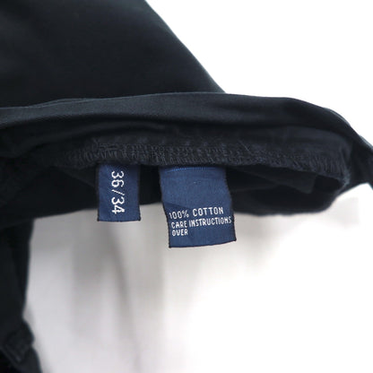 Polo by Ralph Lauren 90年代 ワイド チノパンツ L ダーク ネイビー コットン
