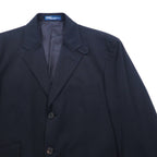 Polo Ralph Lauren Made in Japan 3B Tailored Jacket, Size Small, Black, Chin Strap