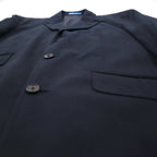 Polo Ralph Lauren Made in Japan 3B Tailored Jacket, Size Small, Black, Chin Strap
