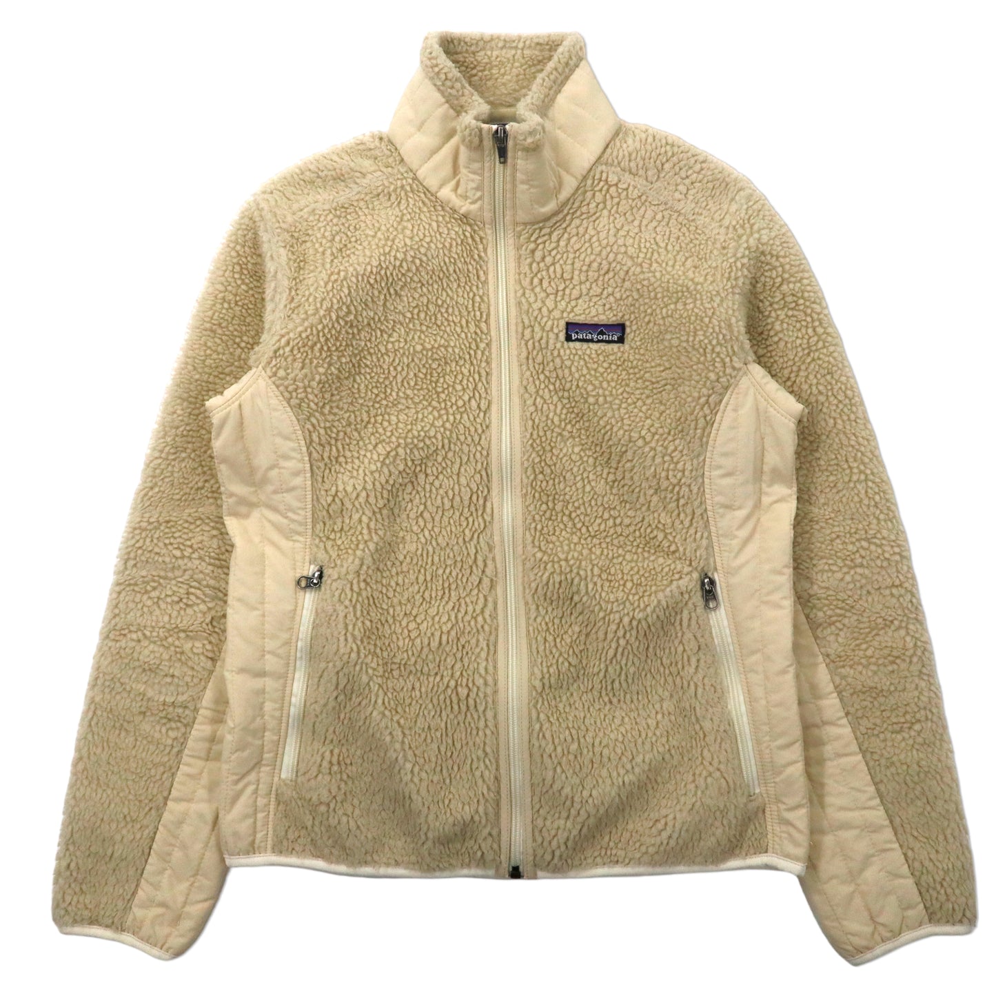 Patagonia レトロX フリースジャケット M クリーム ポリエステル 23071FA11