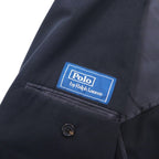 Polo Ralph Lauren Made in Japan 3B Tailored Jacket, Size Small, Black, Chin Strap