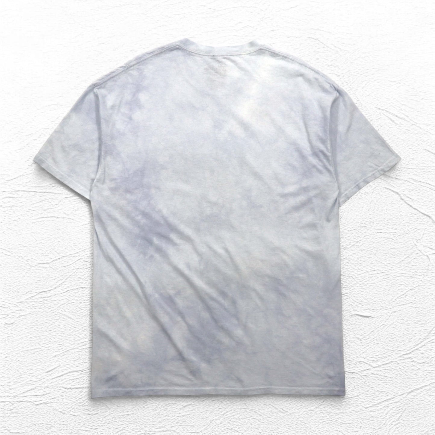 THE MOUNTAIN ビッグサイズ タイダイ Tシャツ 2XL ブルー プリント アニマル 鷲 イーグル メキシコ製