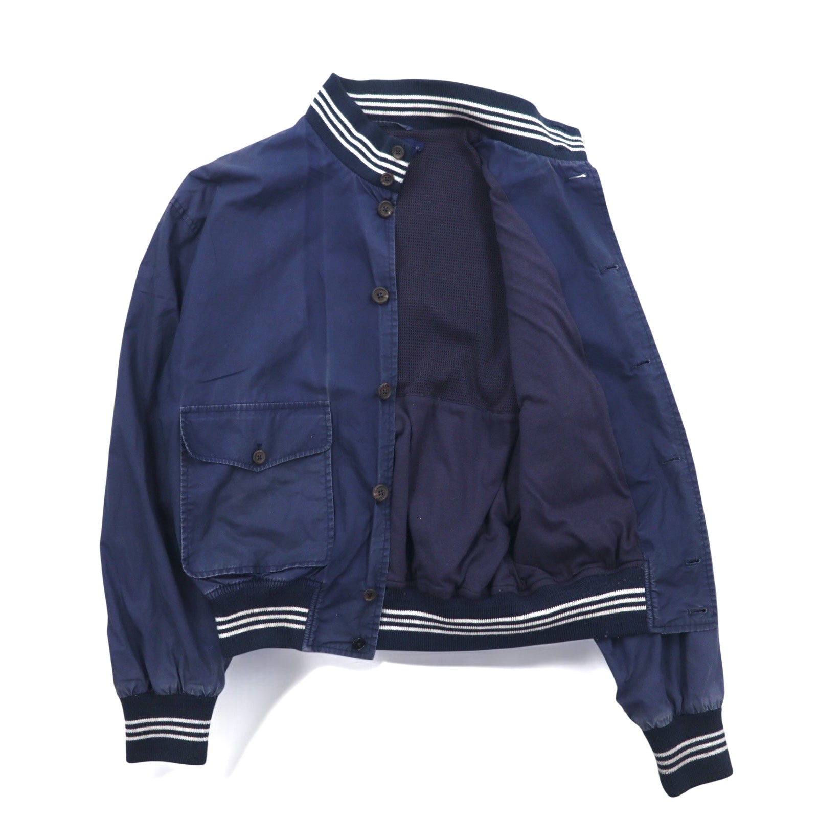 Polo by Ralph Lauren 90s Botasta Sports Jacket, S, Navy, Embroidered Emblem Logo