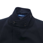 Polo Ralph Lauren Made in Japan 3B Tailored Jacket, Size Small, Black, Chin Strap