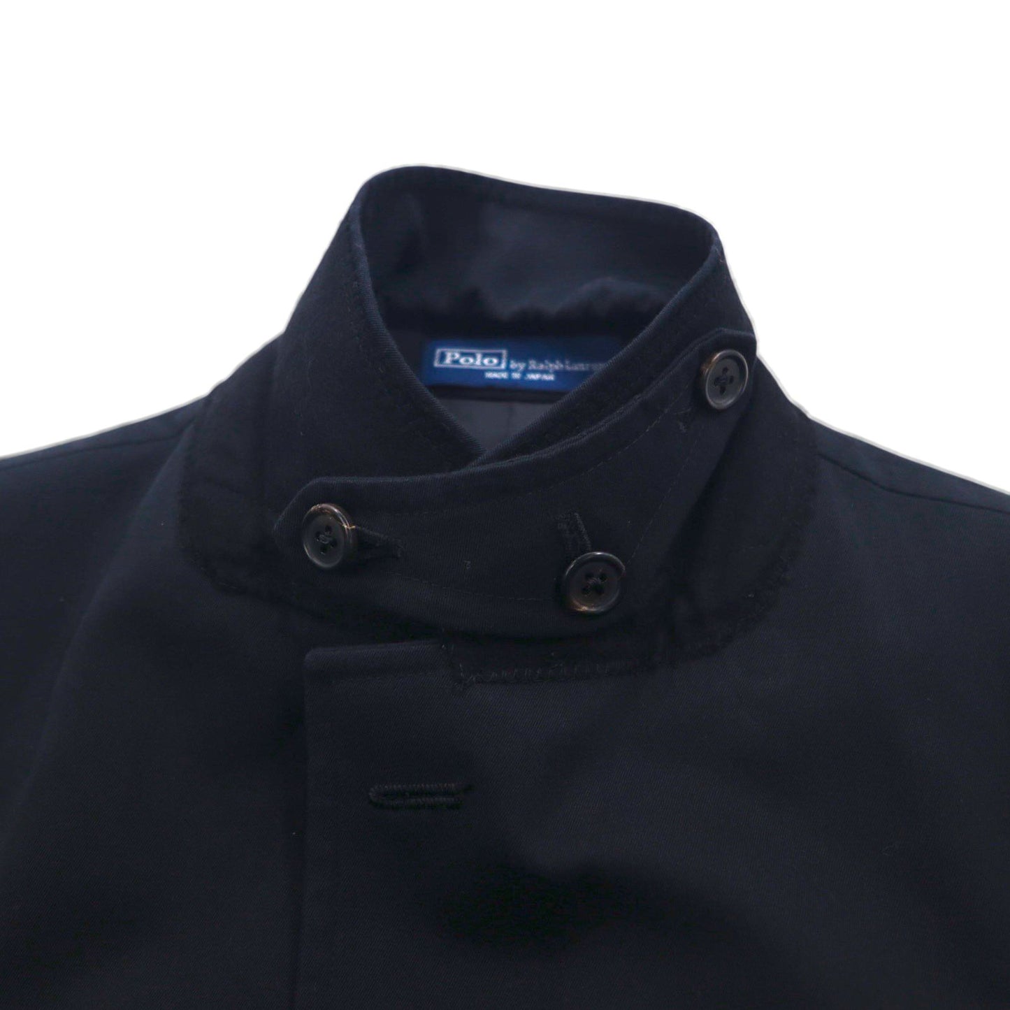 Polo Ralph Lauren 日本製 3B テーラードジャケット S ブラック チンストラップ