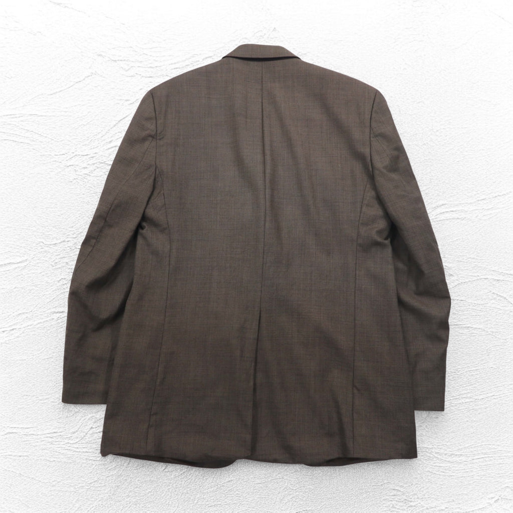 CHAPS 2B Tailored Jacket Suit L Brown Wool