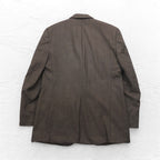 CHAPS 2B Tailored Jacket Suit L Brown Wool