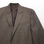 CHAPS 2B Tailored Jacket Suit L Brown Wool