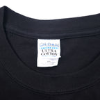 GILDAN 90年代 D.A.R.E. プリント Tシャツ XXL ブラック コットン ビッグサイズ ホンジュラス製