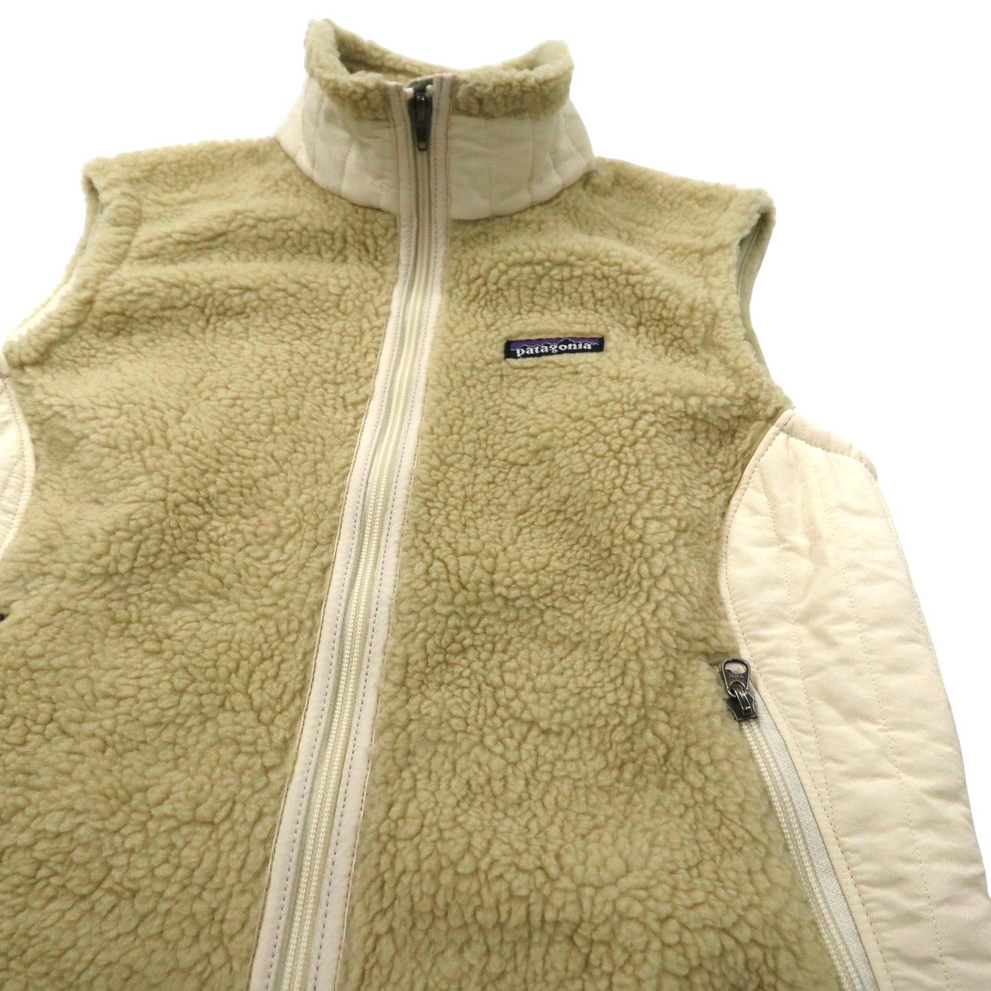 patagonia シンチラ フリースベスト M クリーム SYNCHILLA ポリエステル 11378F8