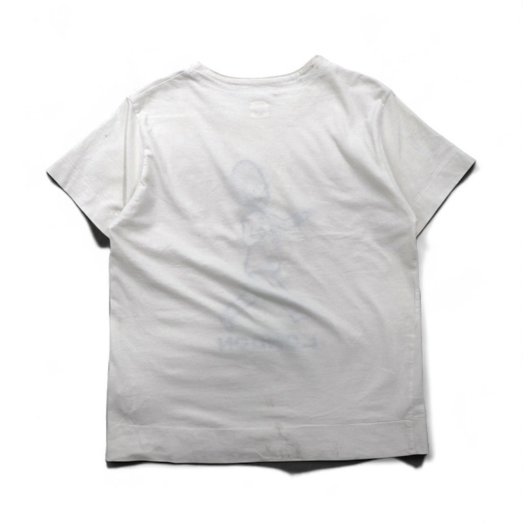 BRU NA BOIINE Souvenir T-Shirt, Size S, White, LONDON, Cotton, Made in Japan