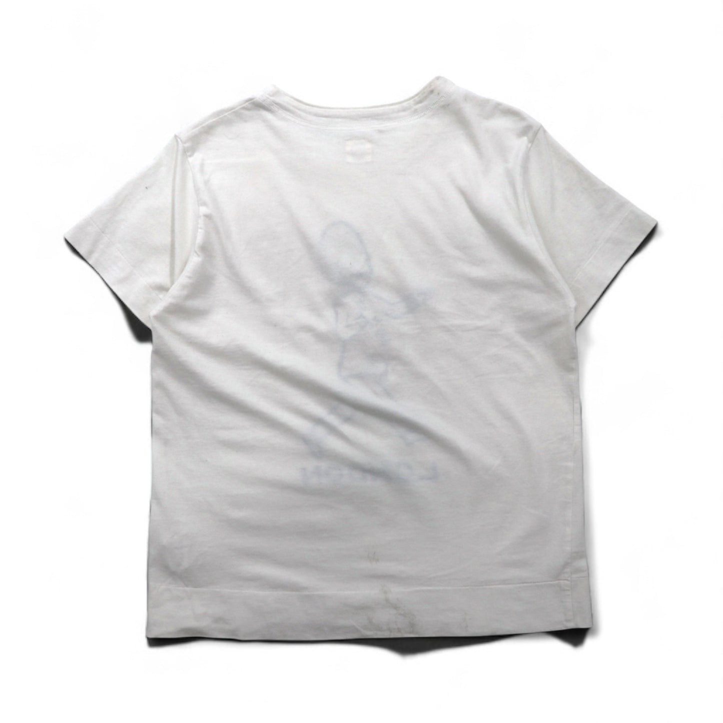 BRU NA BOIINE Souvenir T-Shirt, Size S, White, LONDON, Cotton, Made in Japan