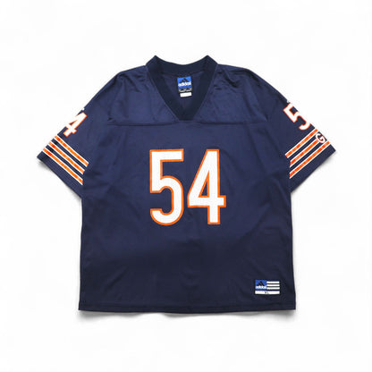 adidas 00年代 TEAMタグ ゲームシャツ XL ネイビー ナイロン ナンバリング