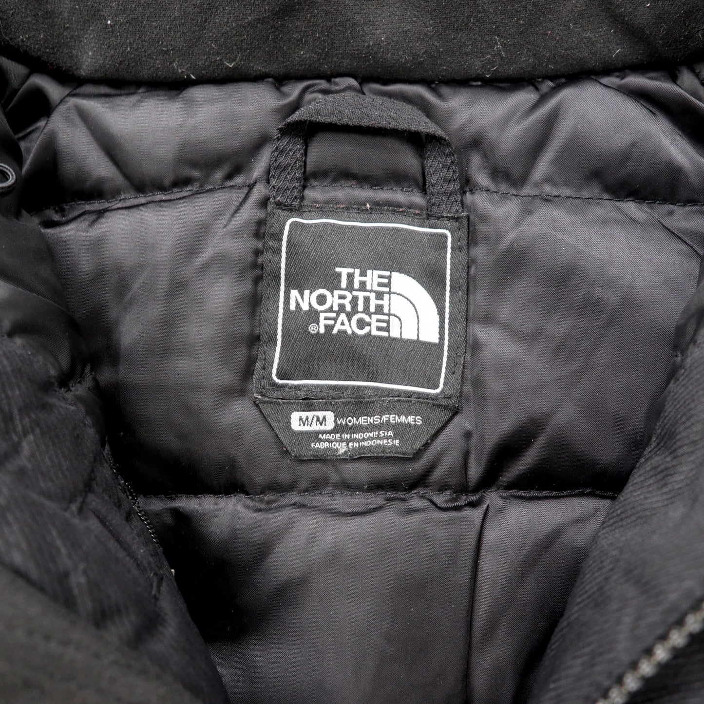 THE NORTH FACE マウンテンパーカー M ブラック ナイロン 550 HYVENT 防水 ハイネック フード着脱式