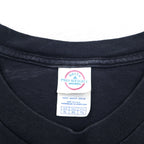 DELTA 00年代 KNIT IN USA スカル プリント PRO WEIGHT Tシャツ XL ブラック 両面プリント Bike Week