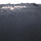 DELTA 00年代 KNIT IN USA スカル プリント PRO WEIGHT Tシャツ XL ブラック 両面プリント Bike Week
