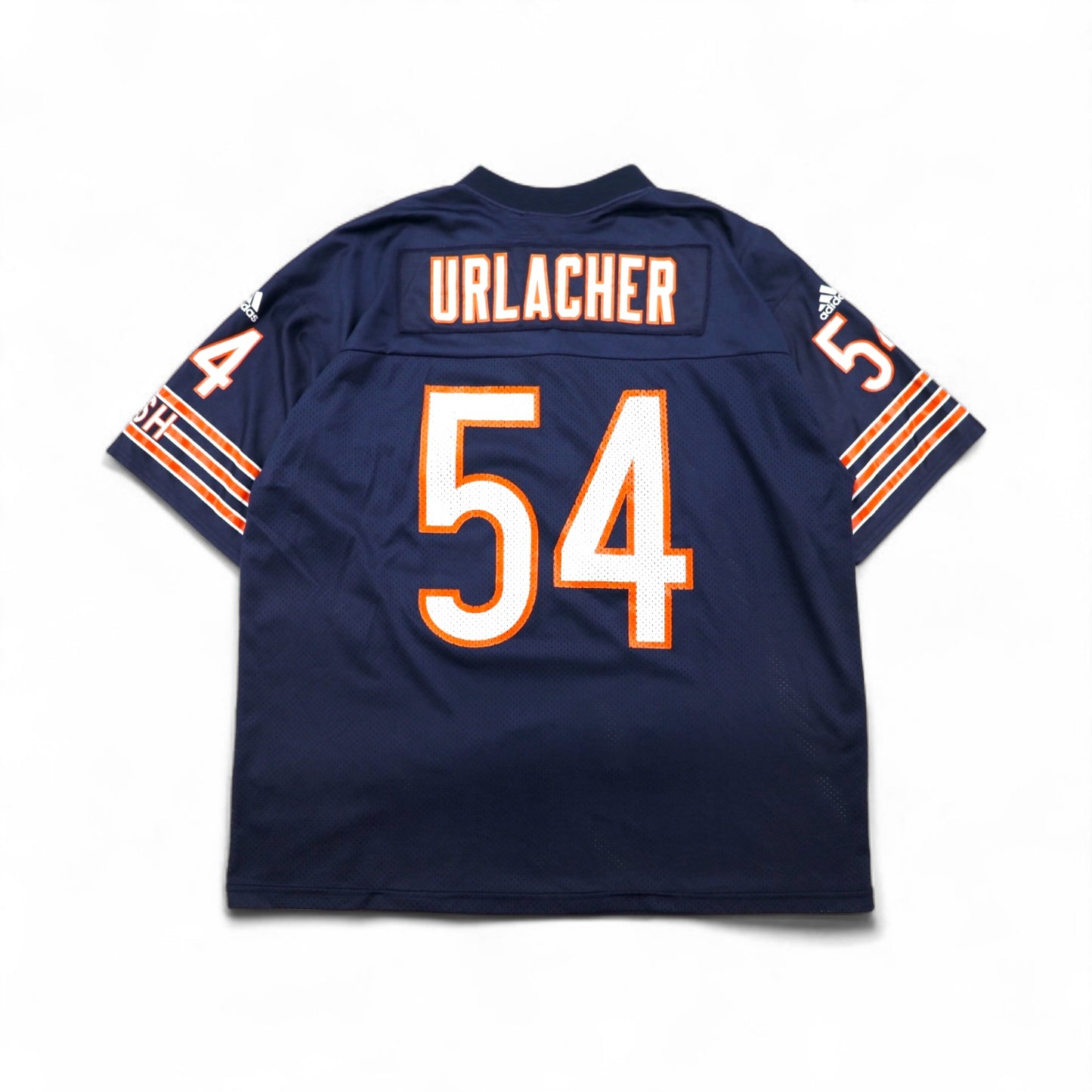 adidas 00年代 TEAMタグ ゲームシャツ XL ネイビー ナイロン ナンバリング