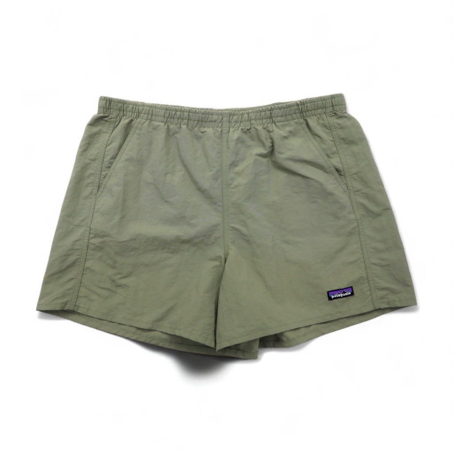 Patagonia Baggies Shorts, Khaki Nylon, Size L, 57059