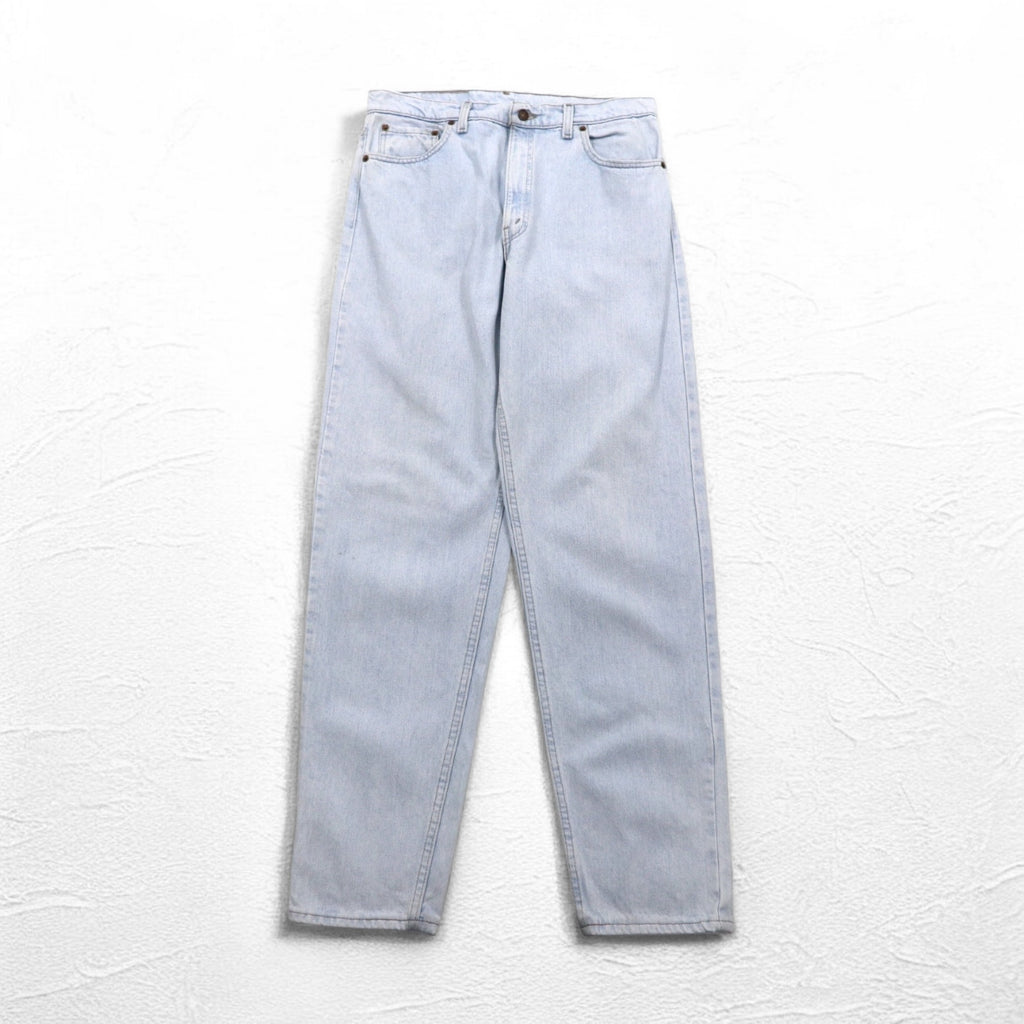 Levi's 90年代 USA製 550 RELEXED FIT テーパード デニムパンツ XL ブルー ジッパーフライ 550-4804