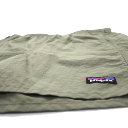 Patagonia Baggies Shorts, Khaki Nylon, Size L, 57059