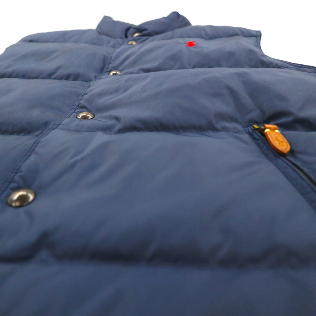 Polo Ralph Lauren 90年代 リバーシブル ダウン ベスト M ネイビー スモールポニー刺繡