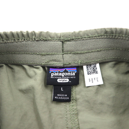 Patagonia Baggies Shorts, Khaki Nylon, Size L, 57059