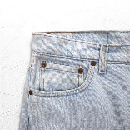 Levi's 90年代 USA製 550 RELEXED FIT テーパード デニムパンツ XL ブルー ジッパーフライ 550-4804
