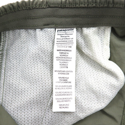 Patagonia Baggies Shorts, Khaki Nylon, Size L, 57059