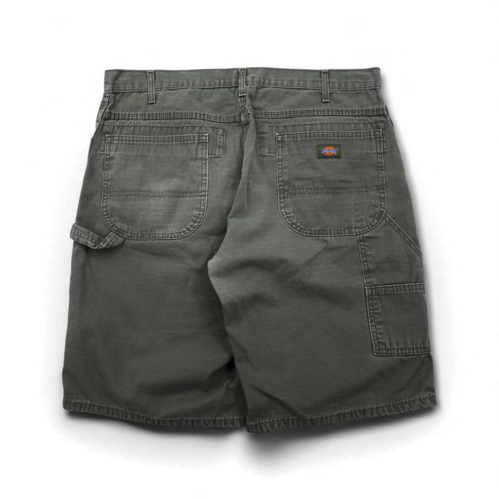 Dickies リラックスフィット リップストップ カーペンター ショートパンツ ハーフパンツ XL カーキ WR825 メキシコ製