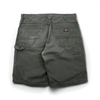 Dickies リラックスフィット リップストップ カーペンター ショートパンツ ハーフパンツ XL カーキ WR825 メキシコ製