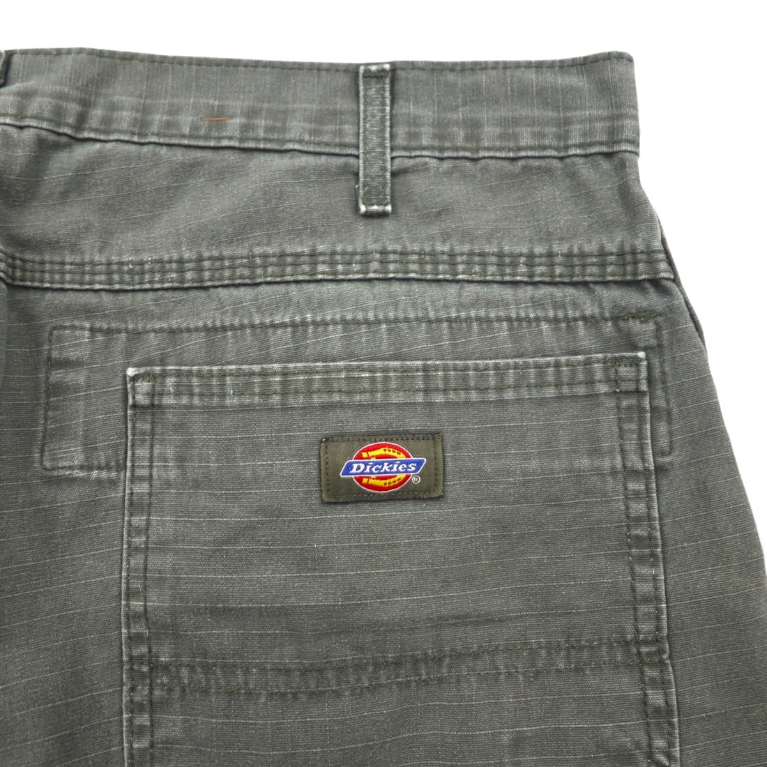 Dickies リラックスフィット リップストップ カーペンター ショートパンツ ハーフパンツ XL カーキ WR825 メキシコ製