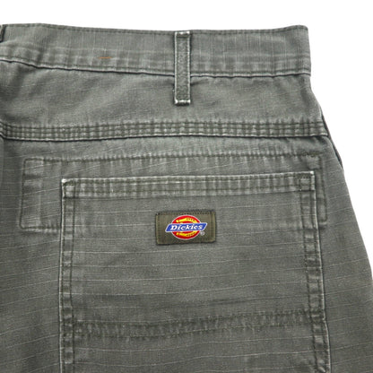 Dickies Relaxed Fit Ripstop Carpenter Shorts, Size XL, Khaki, WR825, Made in Mexico