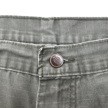 Dickies Relaxed Fit Ripstop Carpenter Shorts, Size XL, Khaki, WR825, Made in Mexico