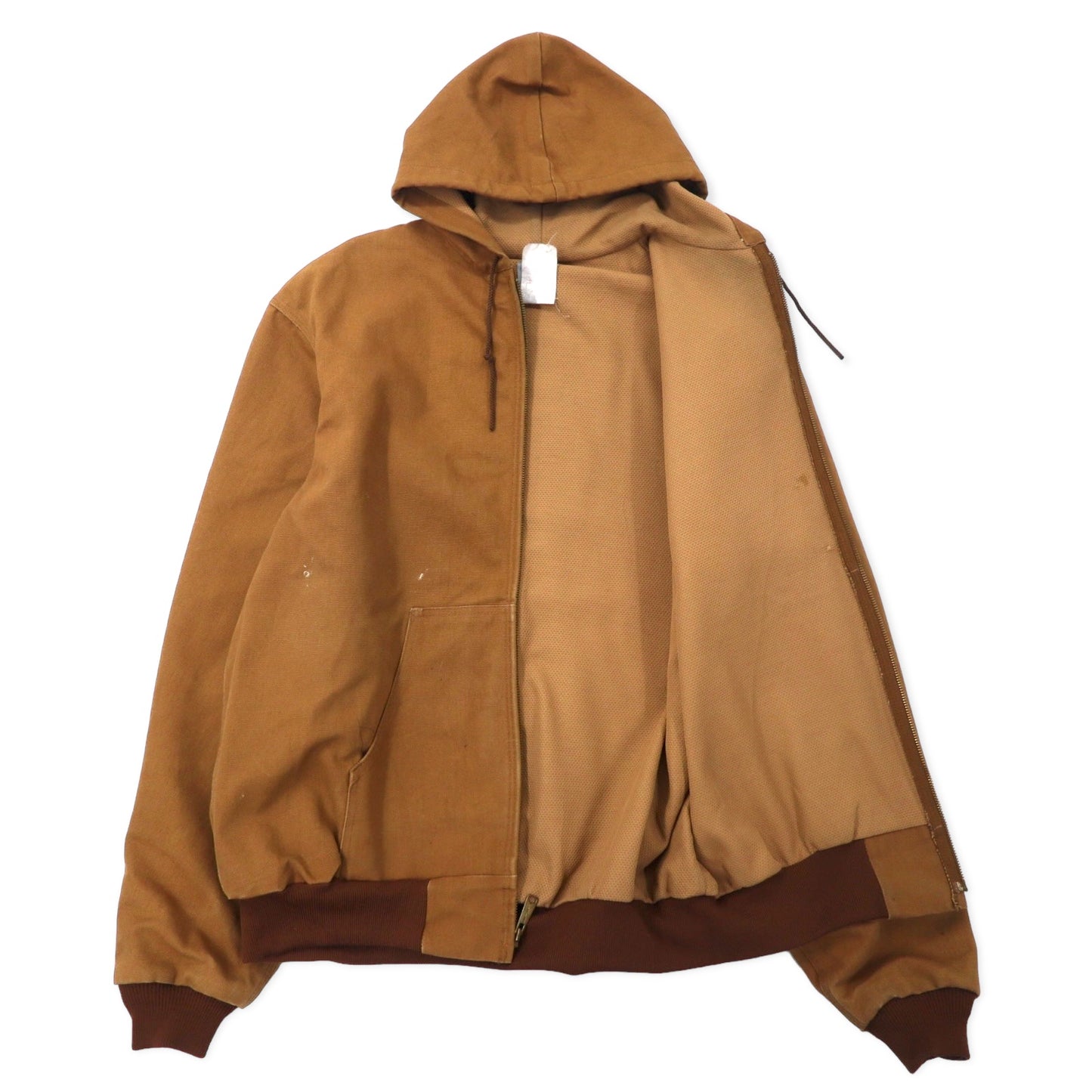 carhartt USA製 ダック アクティブジャケット XL ベージュ コットン